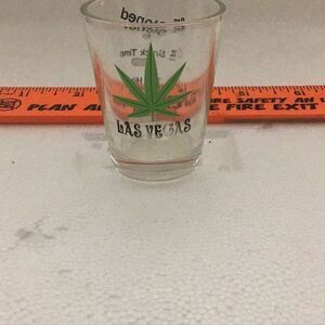 Vintage Las Vegas levels of being stoned shot glass